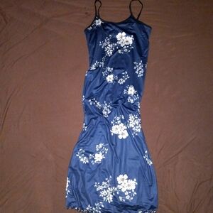 NWT FLORAL LOUNGE DRESS